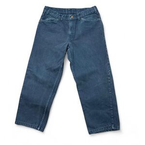 Vintage 90s orange tab 560 Levi navy blue jeans